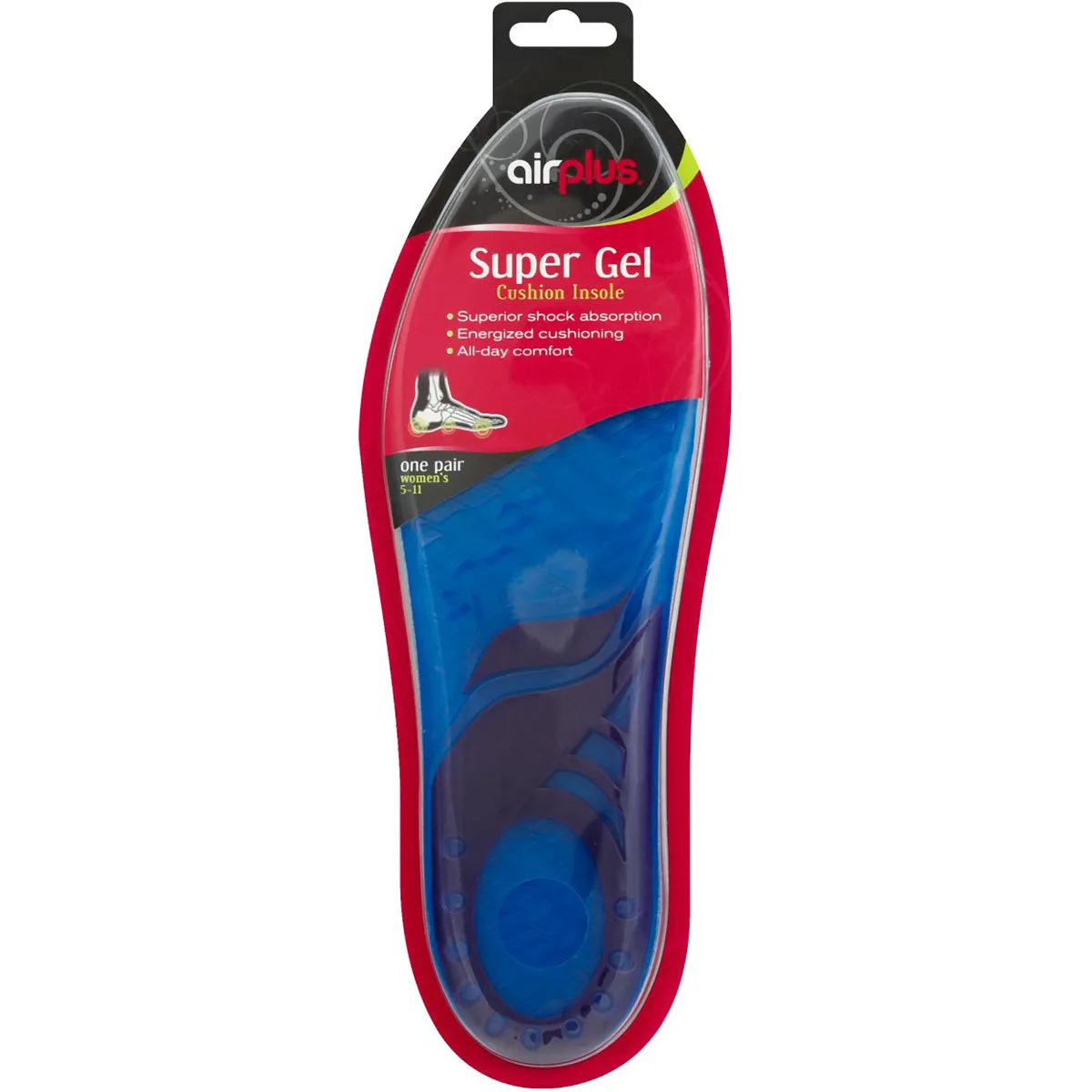 Airplus Super Gel All-Day Comfort Cushion Shoe Insole