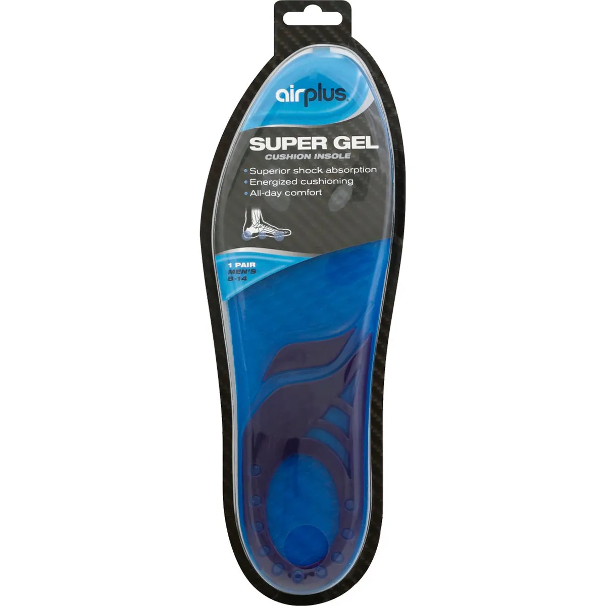 Airplus Super Gel All-Day Comfort Cushion Shoe Insole