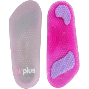 Airplus Women's Size 5-11 Gel Orthotic Stability 3/4 Length Shoe Insole