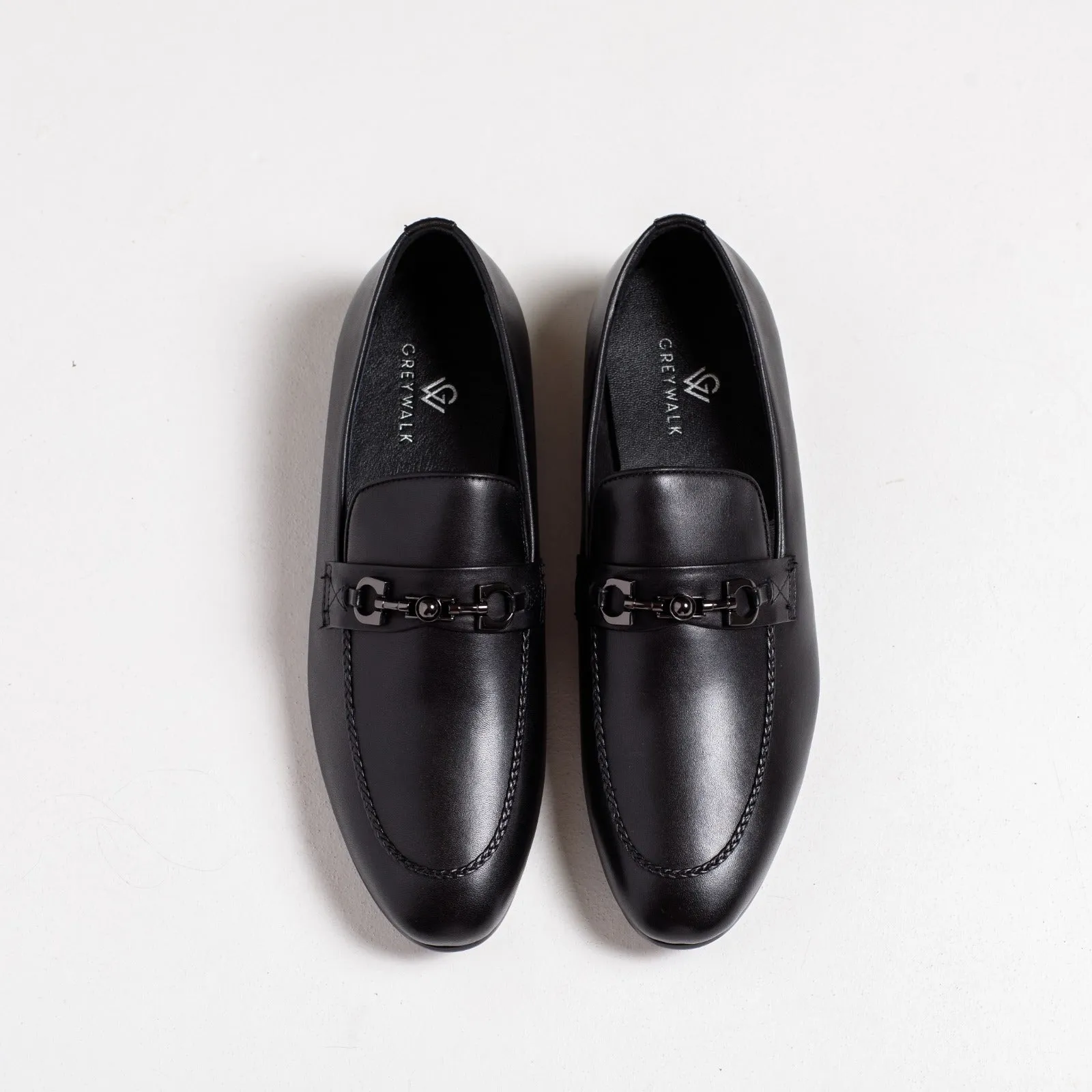 Albert Buckle Loafer - Black