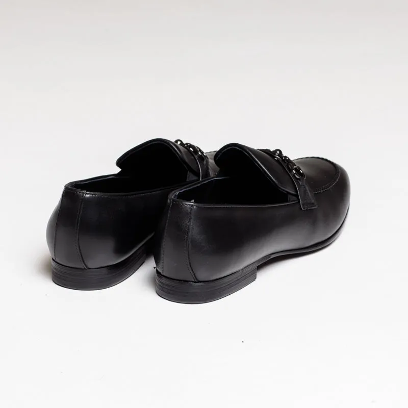 Albert Buckle Loafer - Black