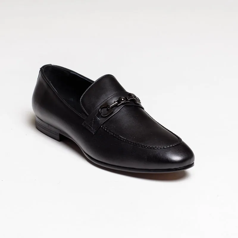 Albert Buckle Loafer - Black