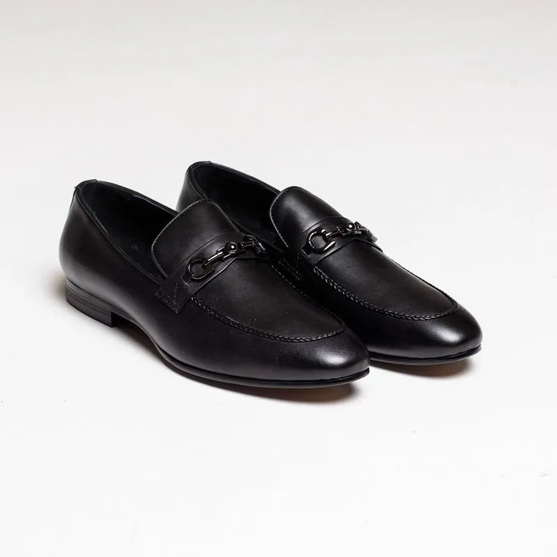 Albert Buckle Loafer - Black