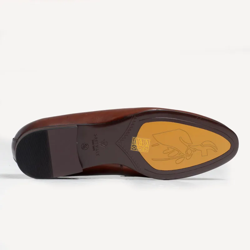 Albert Buckle Loafer - Brown
