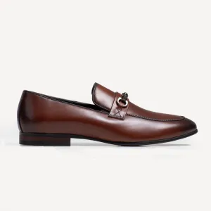 Albert Buckle Loafer - Brown