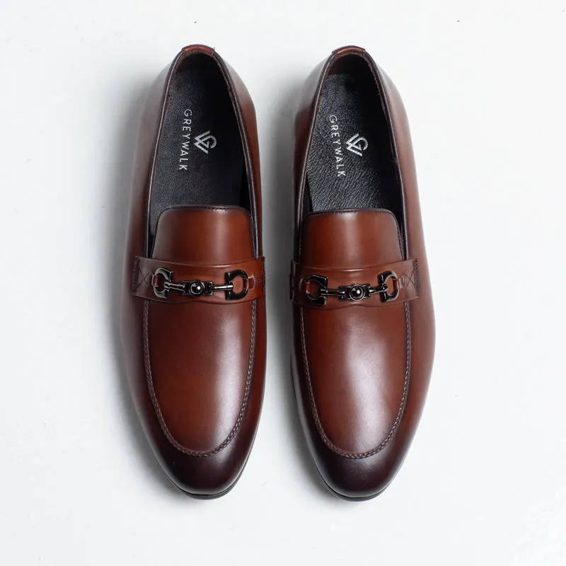 Albert Buckle Loafer - Brown