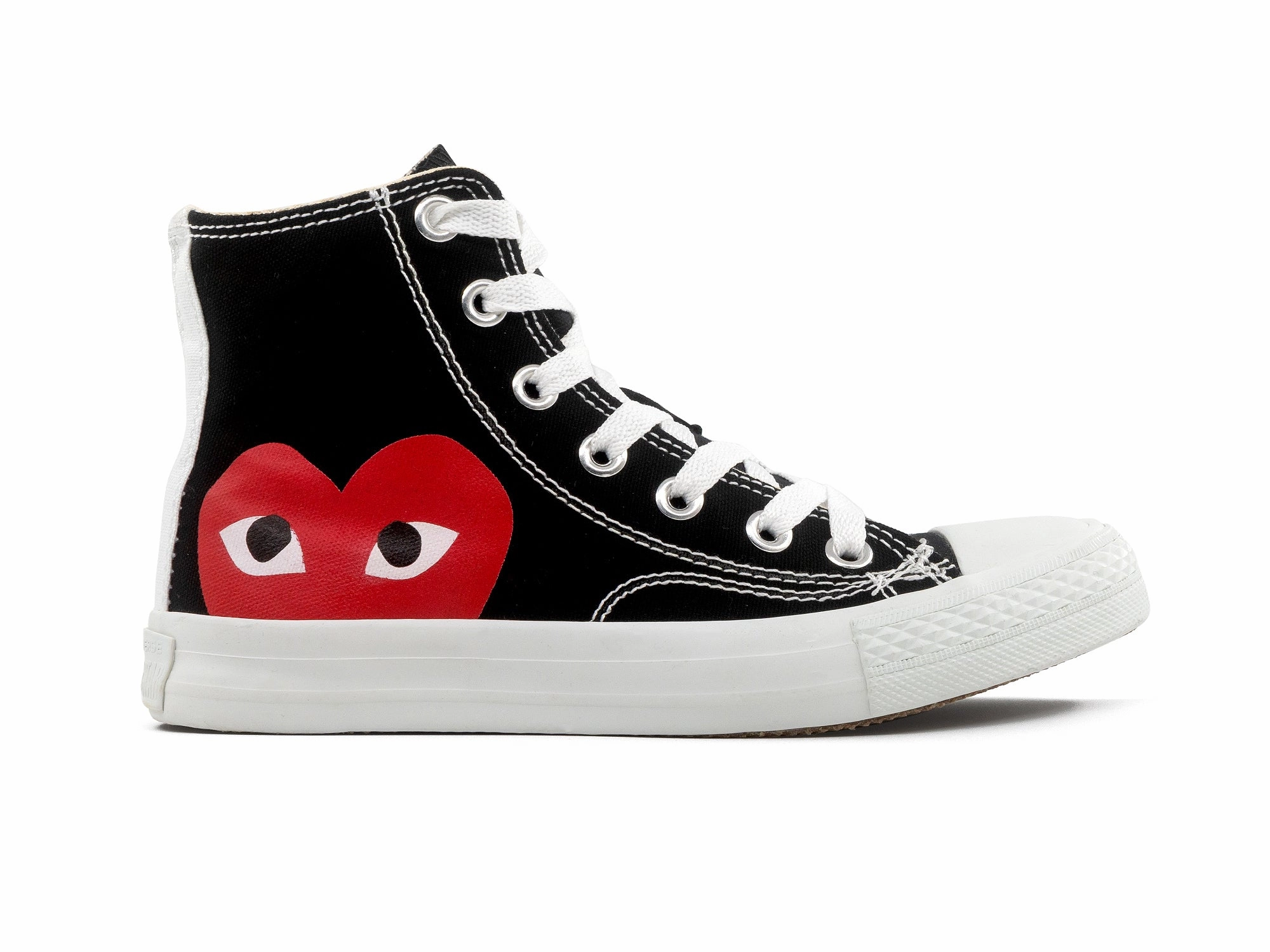 Reunion Day Button up Tenis Cnv Bota Negro Blanco Corazon