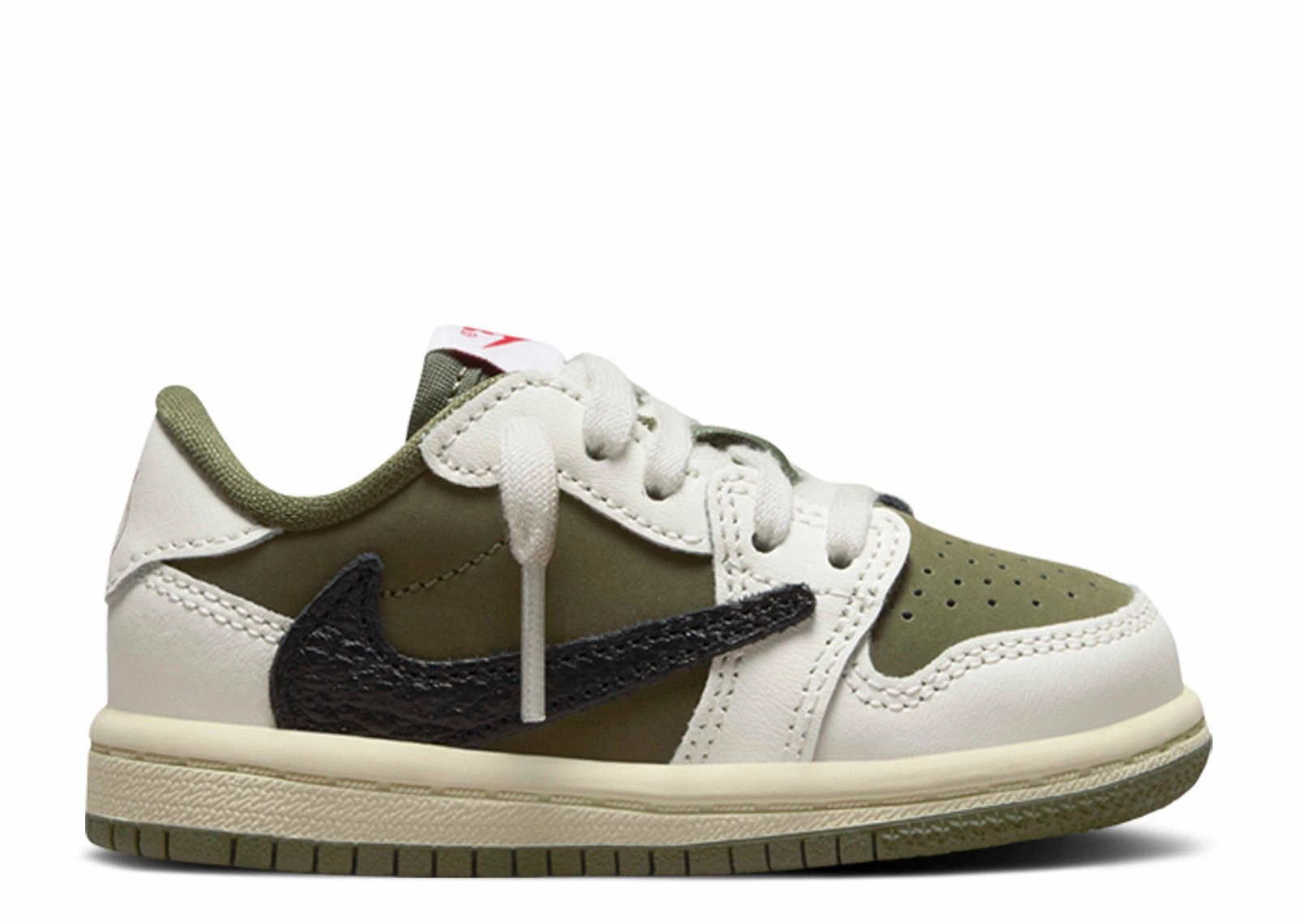 Soft Design Air Jordan 1 Low OG SP TD x Travis Scott "Medium Olive" (Myrtle Beach Location)