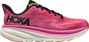 Comfort Technology Solution Ventilated Hoka Clifton 9 'Raspberry Strawberry'