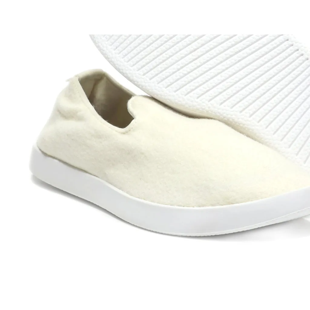 Allbirds Slip Ons Wool White Colour For Women
