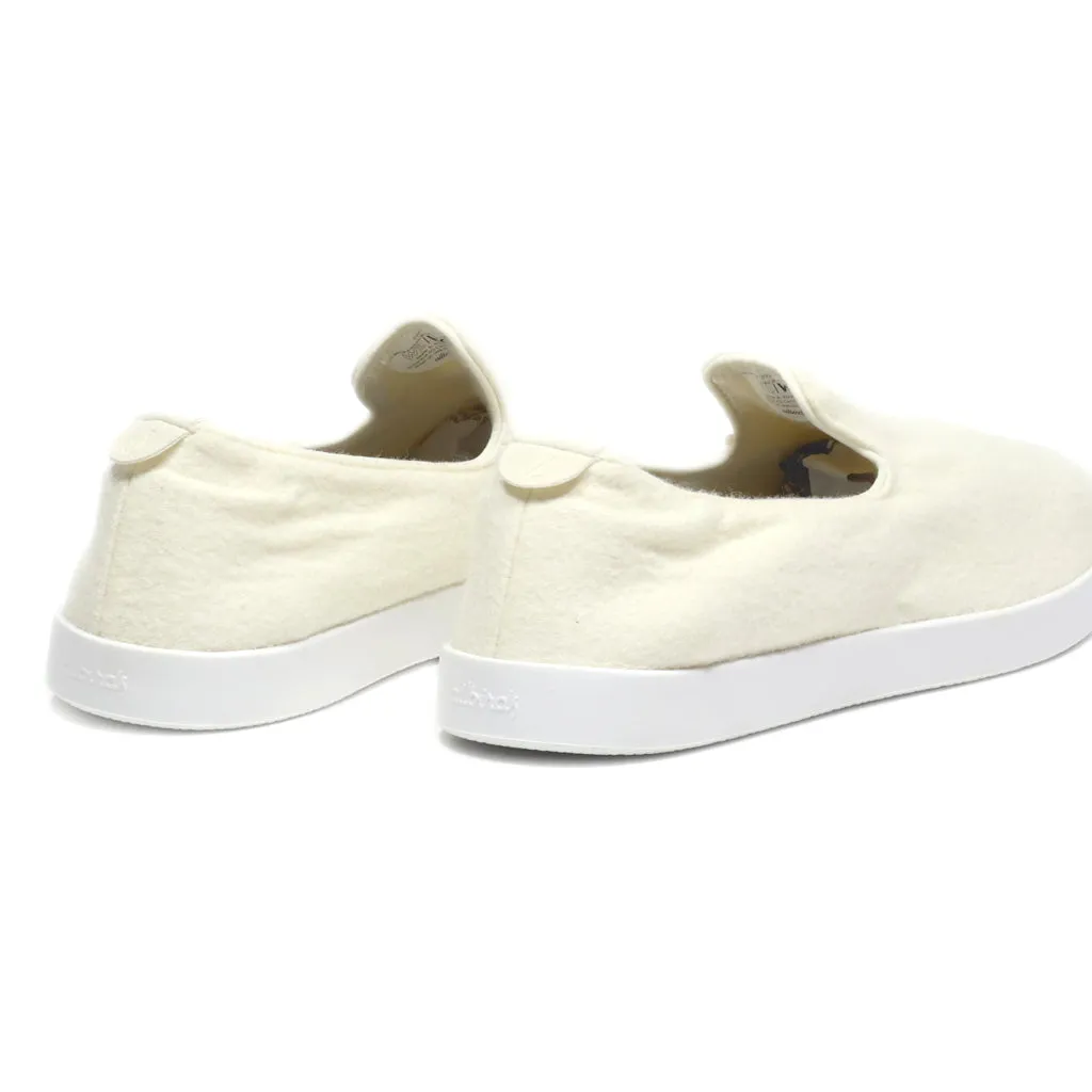 Allbirds Slip Ons Wool White Colour For Women