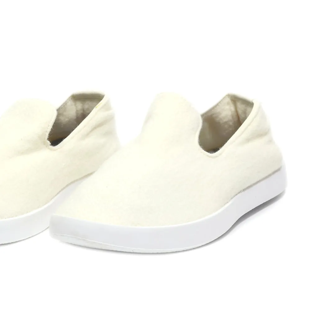 Allbirds Slip Ons Wool White Colour For Women