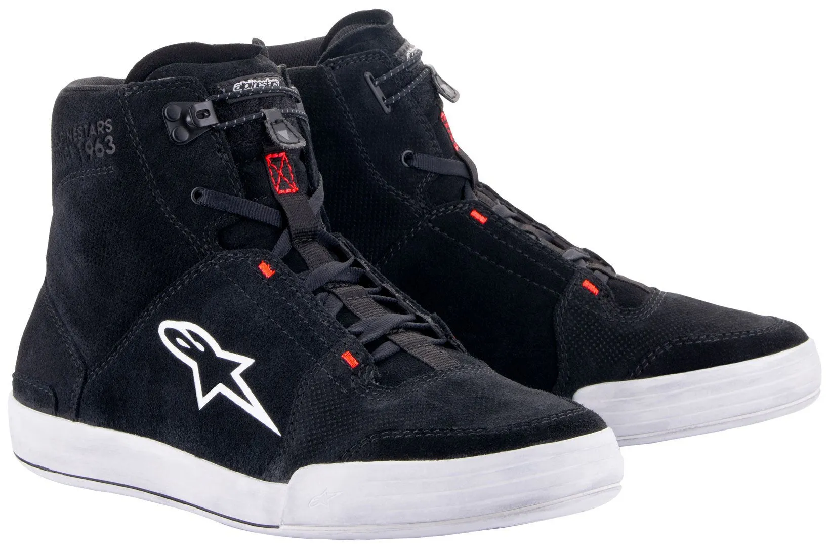 Alpinestars Chrome Motorcycle Boots, Black/Grey