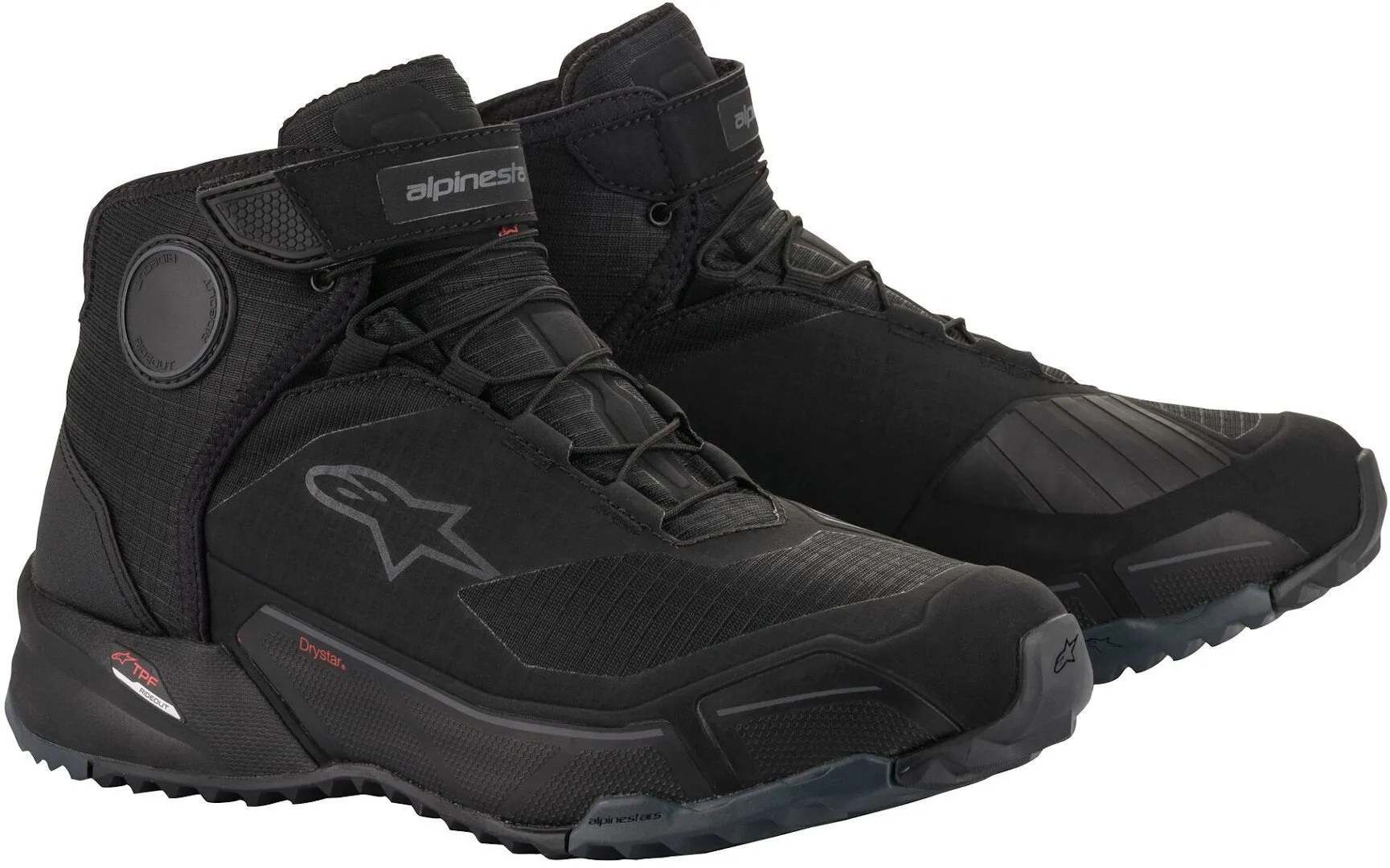 Alpinestars CR-X Drystar Motorcycle Shoes, Black