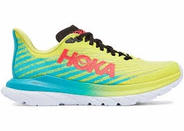 Anti corrosion Soft Platform Hoka One One Mach 5 Evening Primrose Scuba Blue