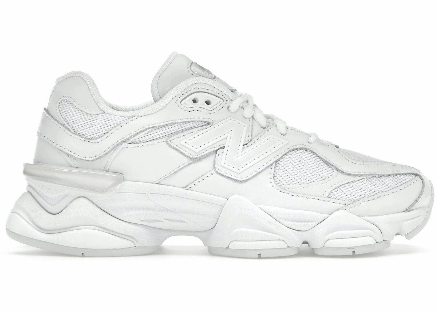 Bouncy midsole Running Style New Balance 9060 Triple White