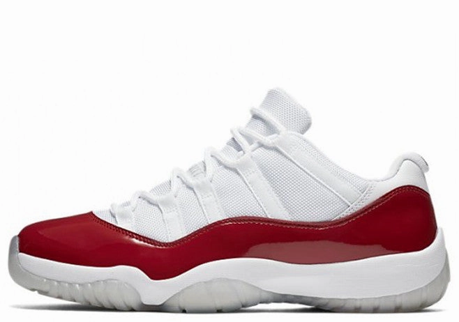 running in mud shoes Air Jordan Retro 11 Low 'Cherry'