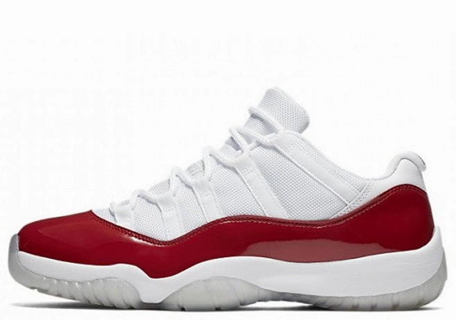 Magnificent style Lace   Up Design Air Jordan Retro 11 Low 'Cherry'