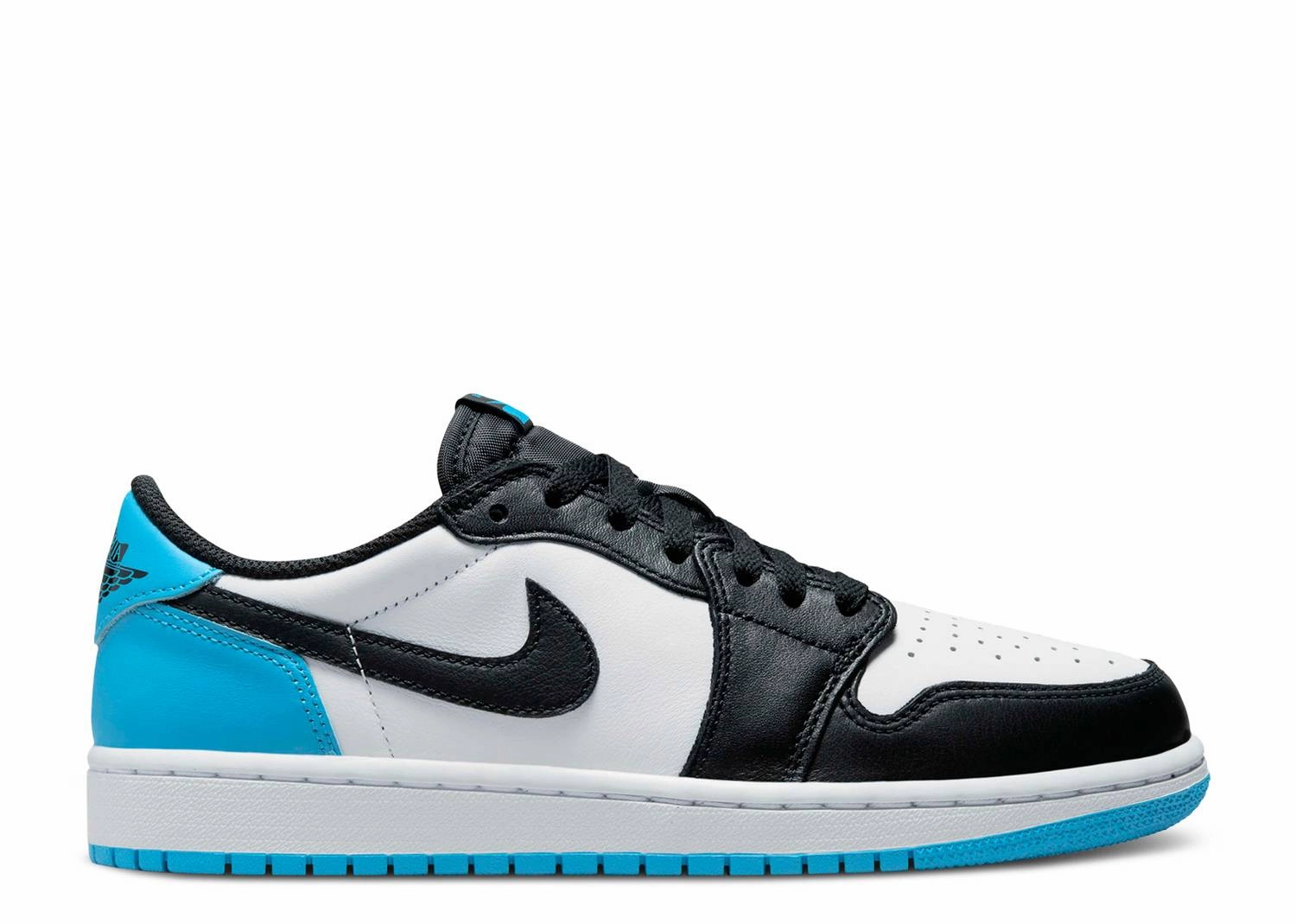 Soft Form athletic style Wmns Air Jordan 1 Retro Low OG "Black Dark Powder Blue" (Myrtle Beach Location)