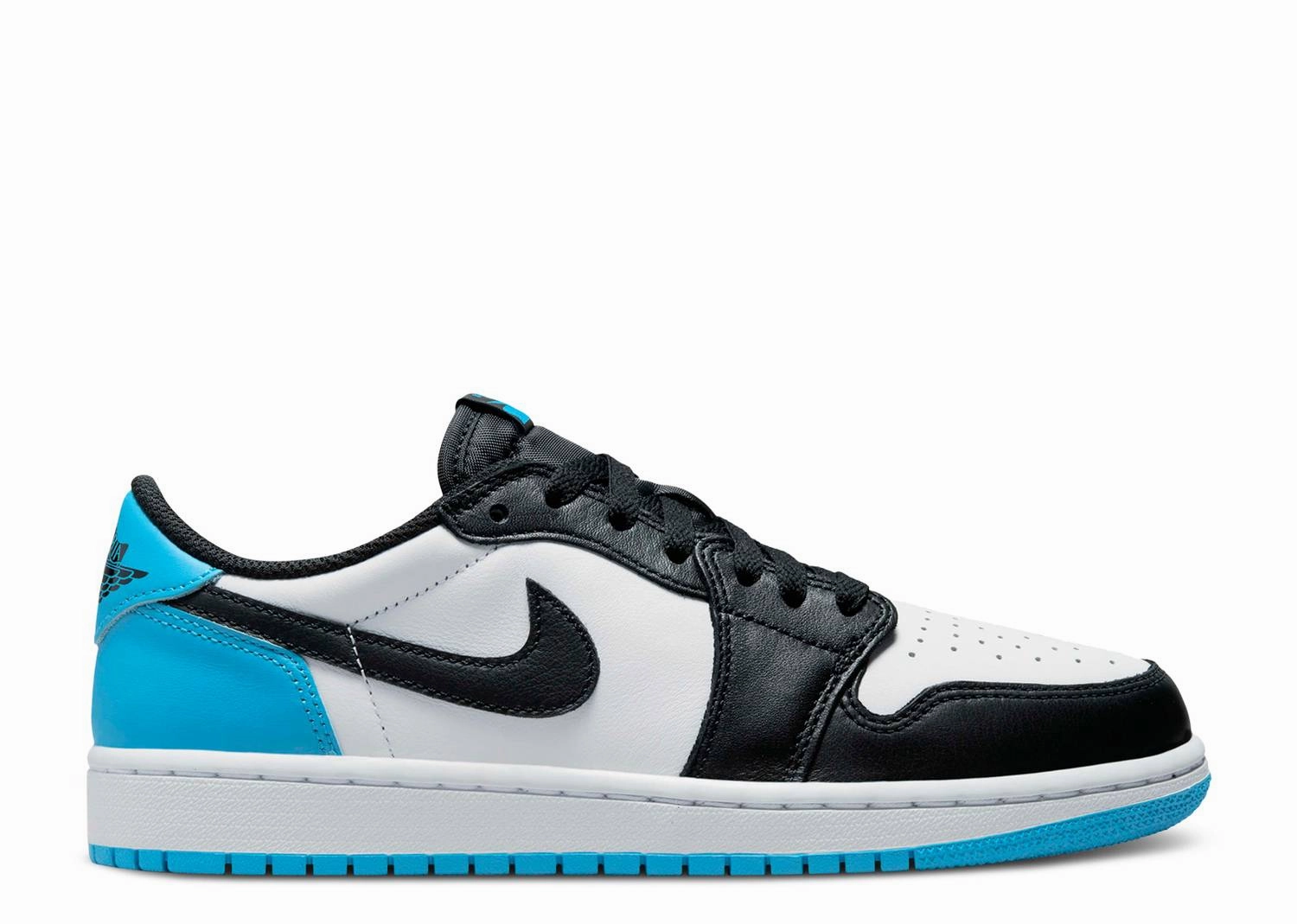 Wmns Air Jordan 1 Retro Low OG "Black Dark Powder Blue" (Myrtle Beach Location) High Top Stability