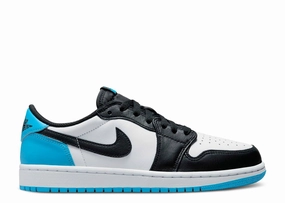 Low Profile Collar Padding Wmns Air Jordan 1 Retro Low OG "Black Dark Powder Blue" (Myrtle Beach Location)