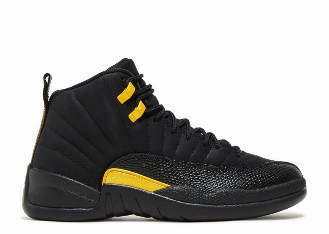 orthopedic shoes cycling shoes Jordan 12 Retro Black Taxi