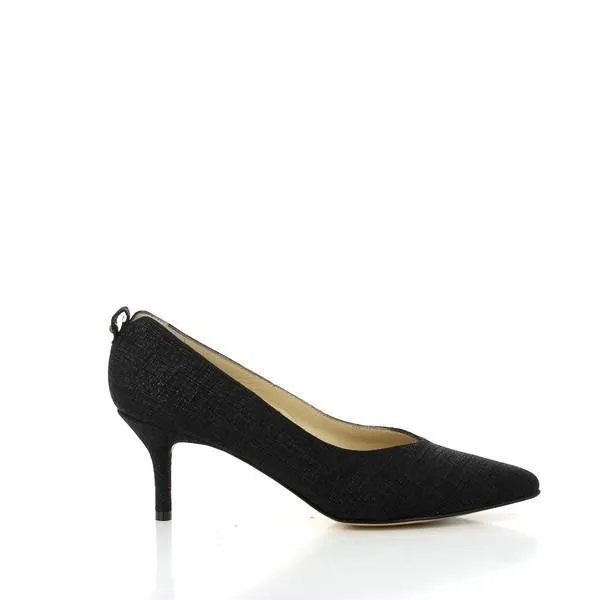 Amalfi Pensiero Black Stiletto Heels