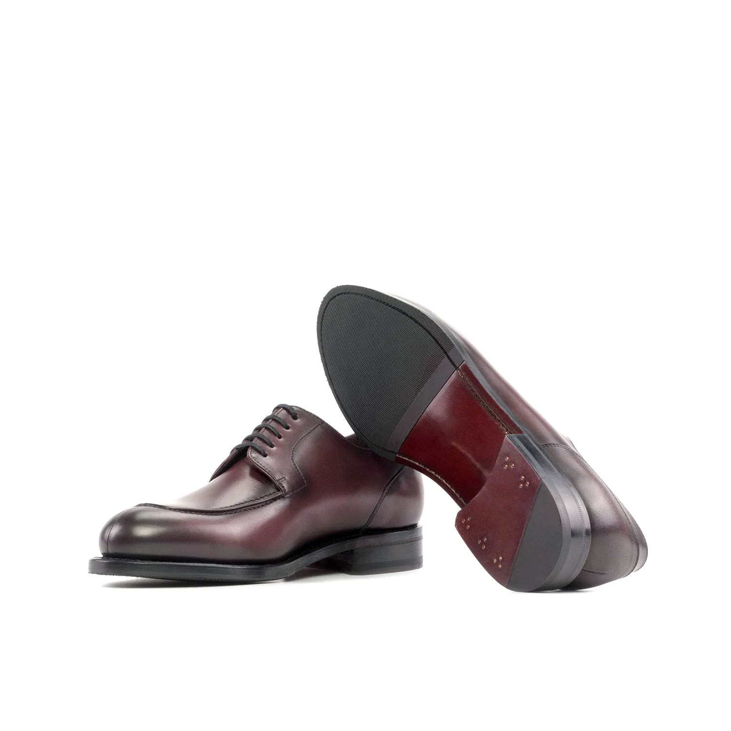 Ambrogio Bespoke Men's Shoes Calf-Skin Leather Split-Toe Derby (AMB2579)