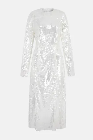 Amiria Clear Sequin Dress