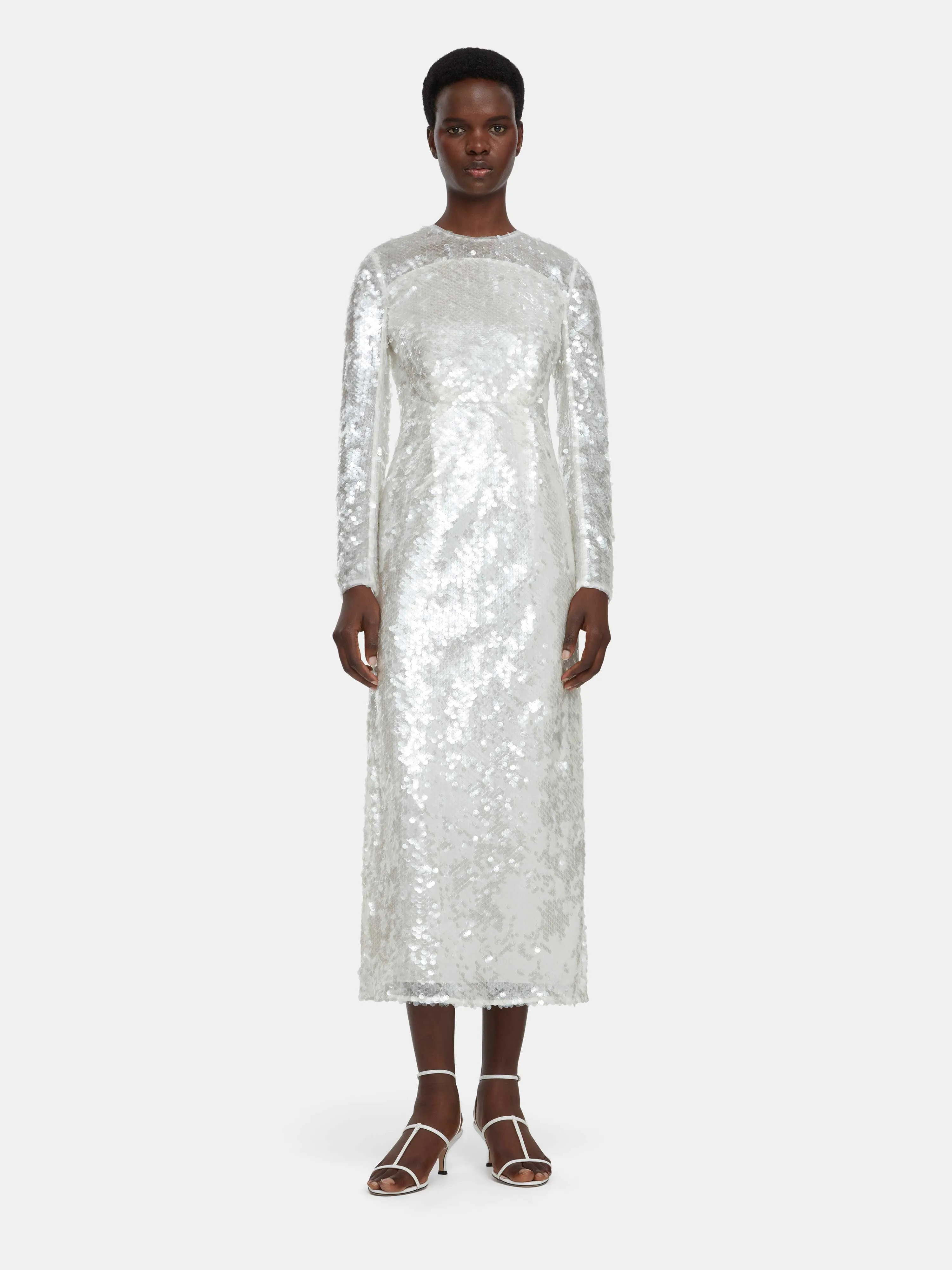 Amiria Clear Sequin Dress