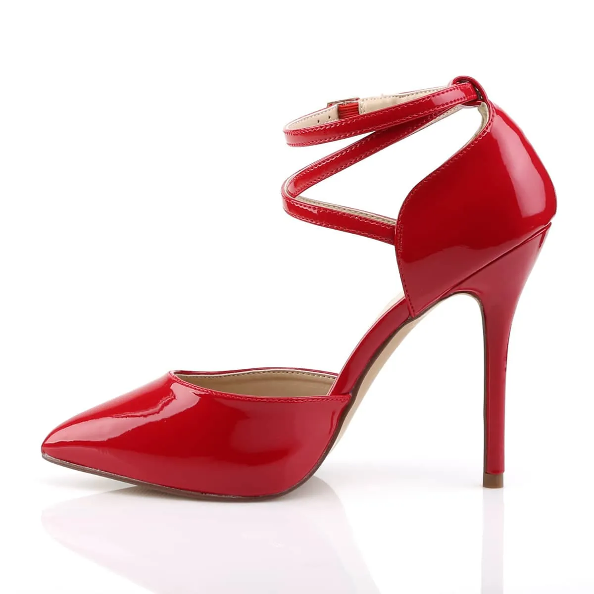 AMUSE-25 Ankle Court High Heel