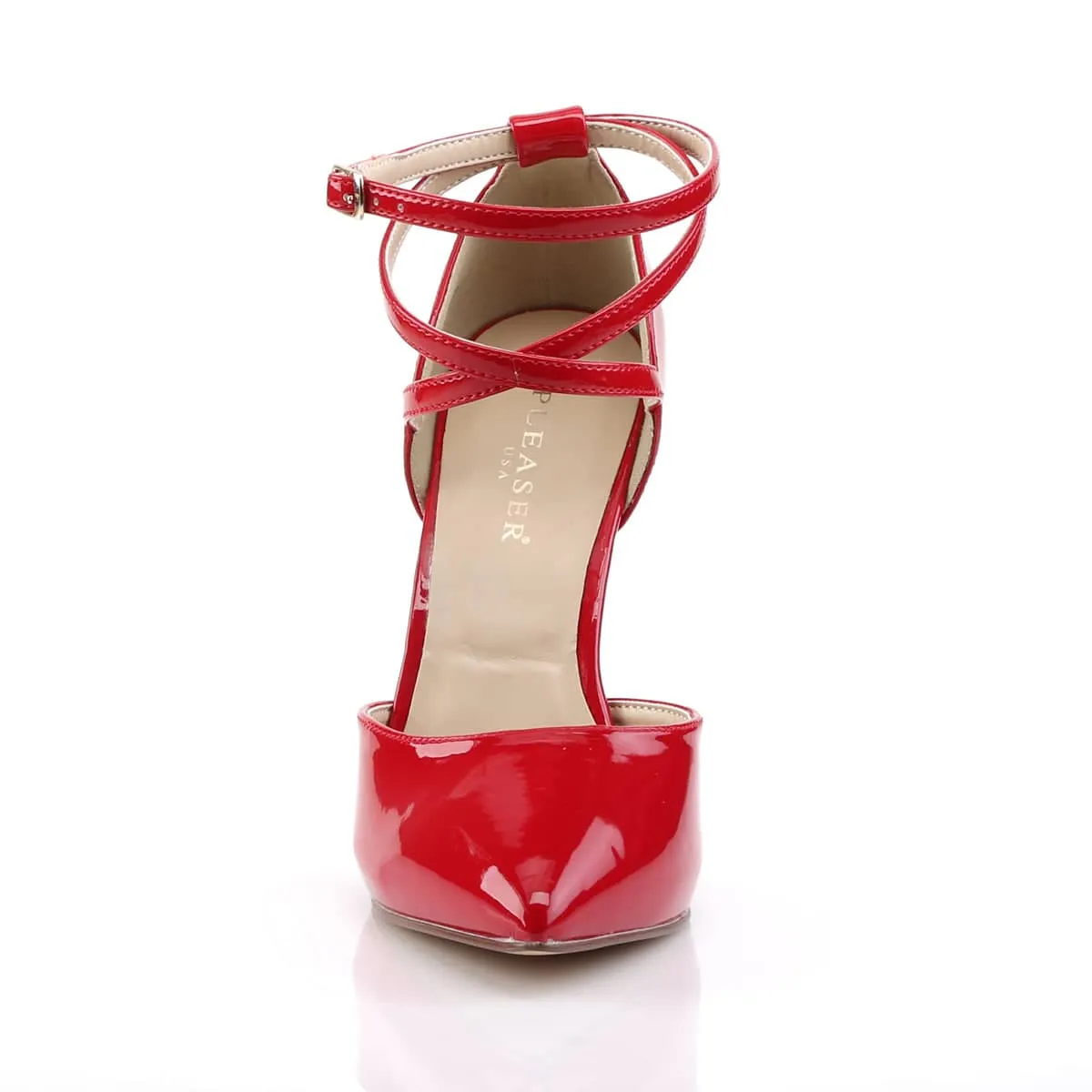 AMUSE-25 Ankle Court High Heel