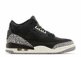 balance improvement competition edge Jordan 3 Retro Off Noir (W)