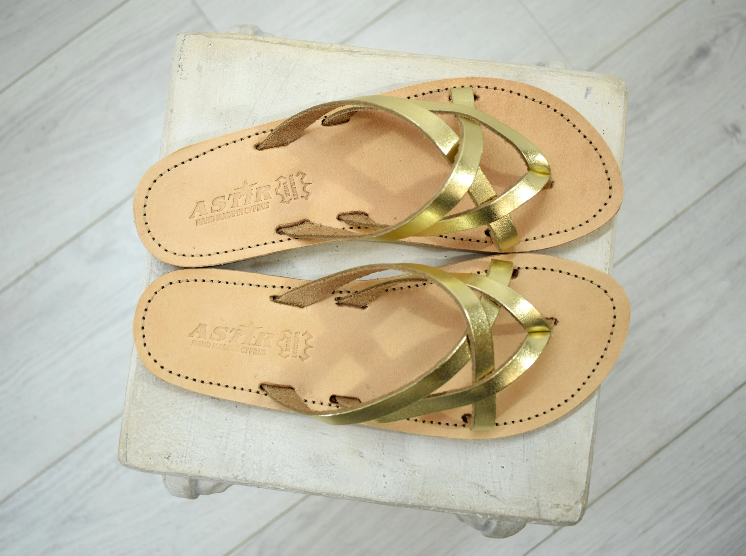 Ancient grecian leather sandals, Greek leather sandals, roman sandals, womens leather sandals, Metal gold sandals,leather sandals CORALIE