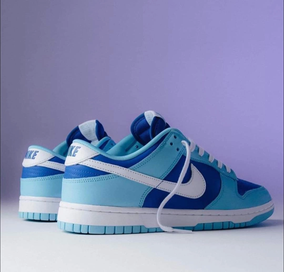 Nike Dunk Low Argon Blue Rubber - sole