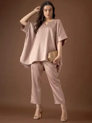 Anti Fit Kaftan Top with Pants For Women