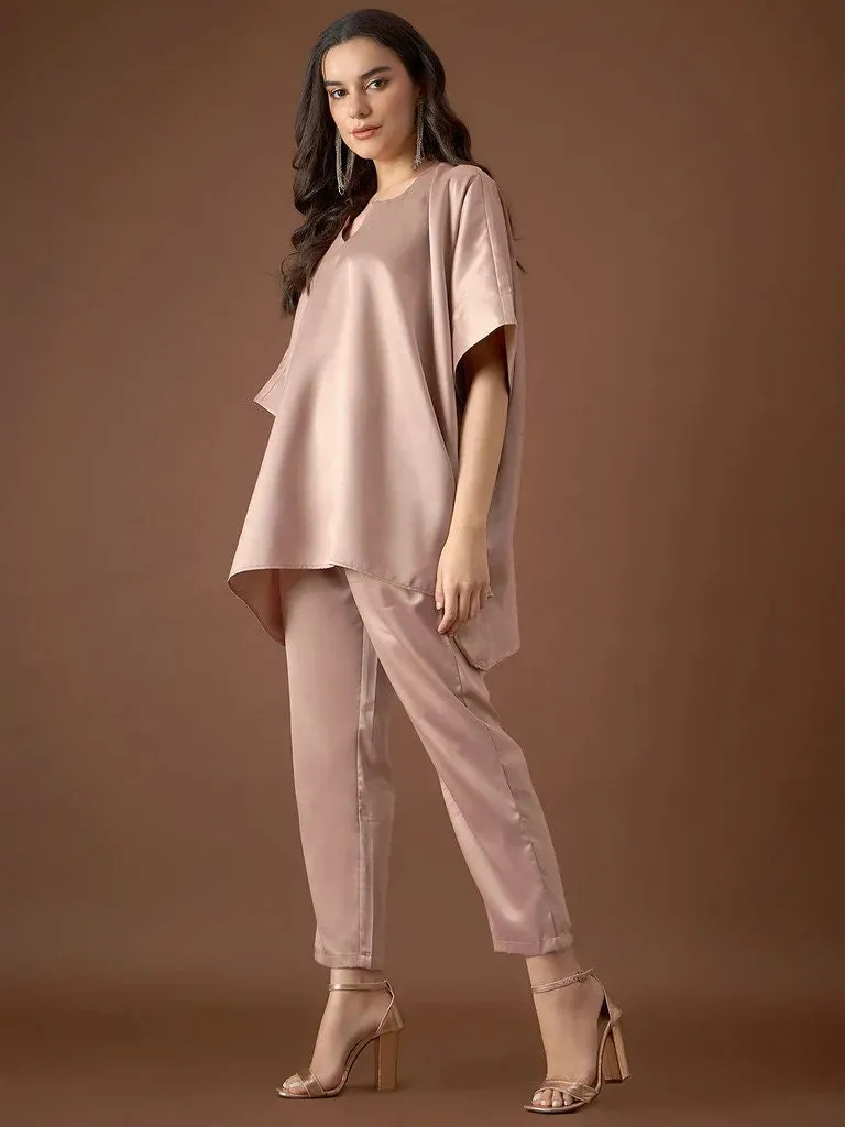 Anti Fit Kaftan Top with Pants For Women