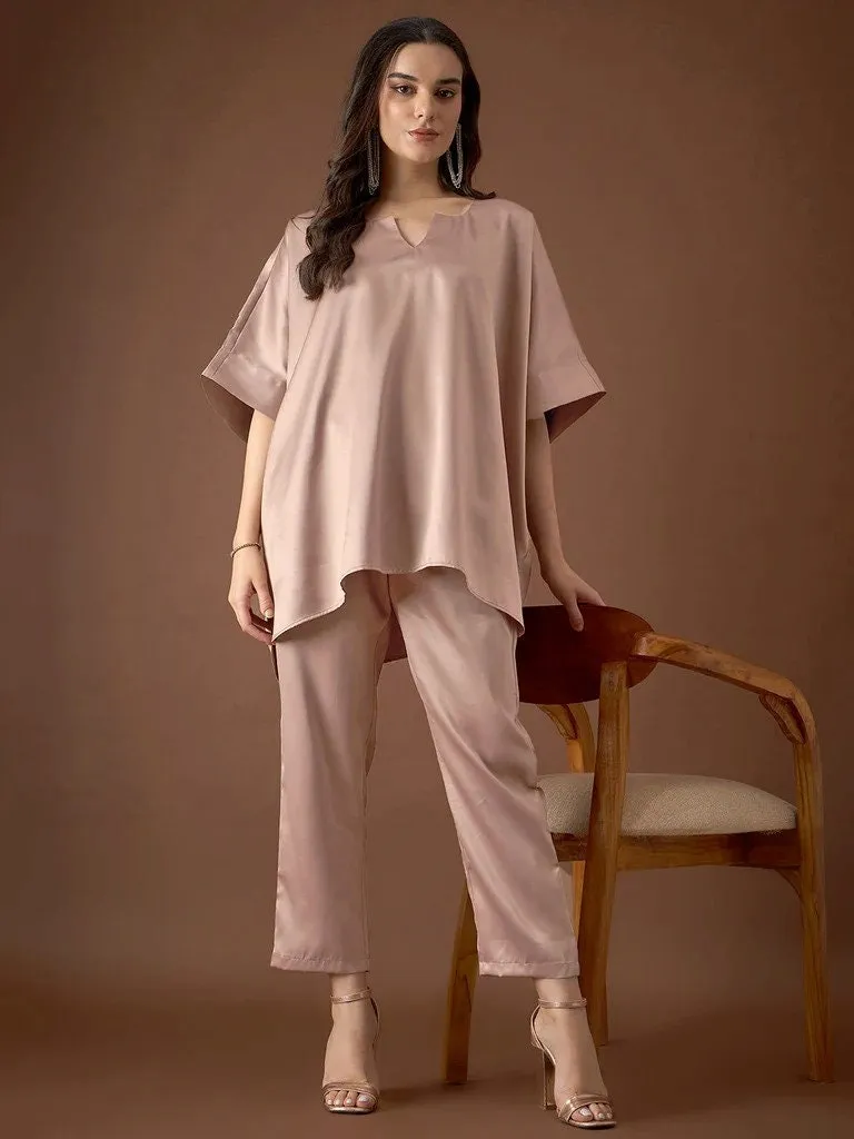 Anti Fit Kaftan Top with Pants For Women