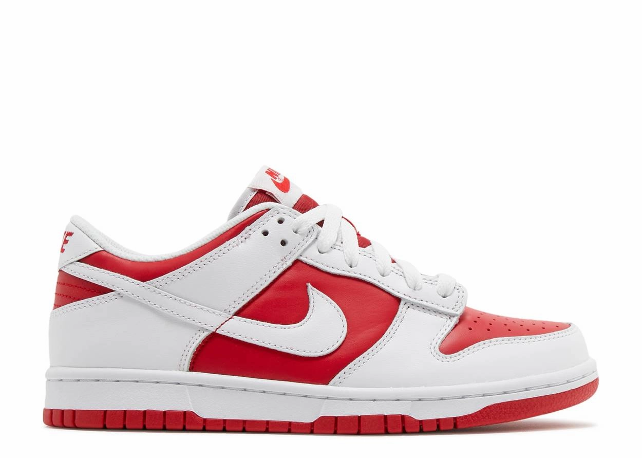 Nike Dunk Low Championship Red (GS) half - marathon - specific shoes