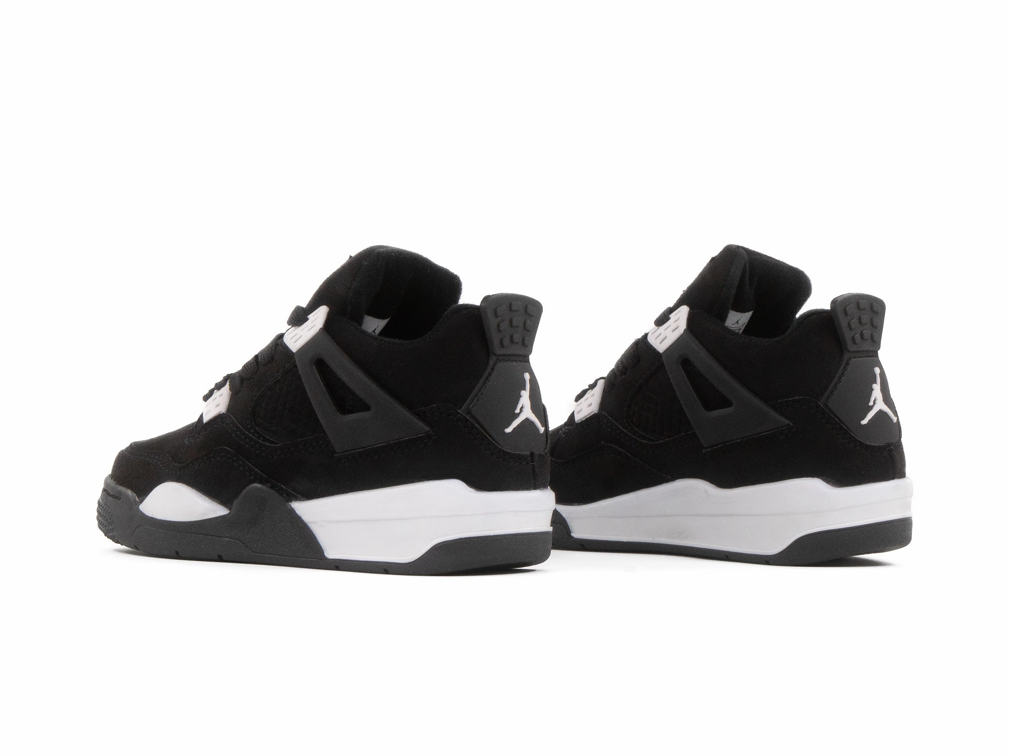 Tenis Retro 4 Negro Blanco Ni?o insole