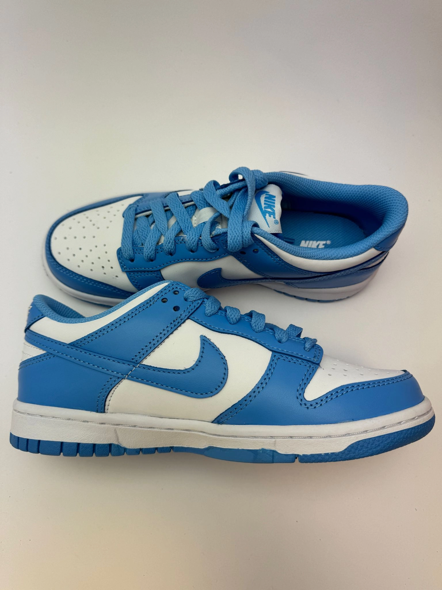 anti - static - feature shoes Nike Dunk Low "UNC"