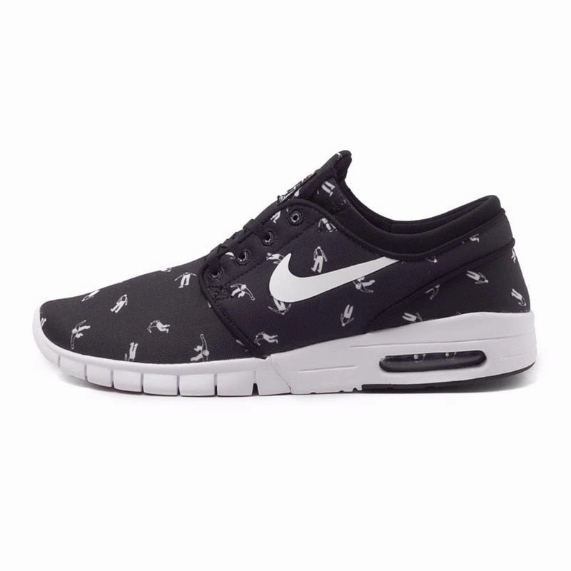 Nike Zoom Stefan Janoski Cnvs Prm Black/White - apollokick.myshopify.com