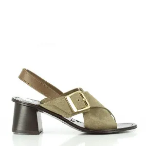 Antichi Romani 404 Taupe Slingback Heels