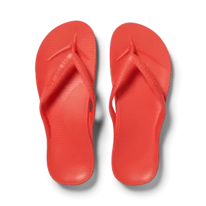 Arch Support Flip Flops - Classic - Coral