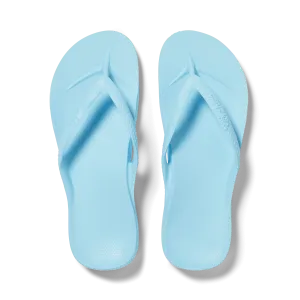 Arch Support Flip Flops - Classic - Sky Blue