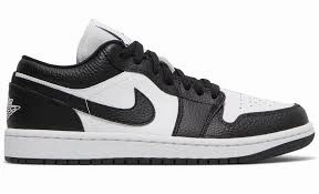 Jordan 1 Low SE Split Black White Womens Flex Forged Sole Design All Comfort
