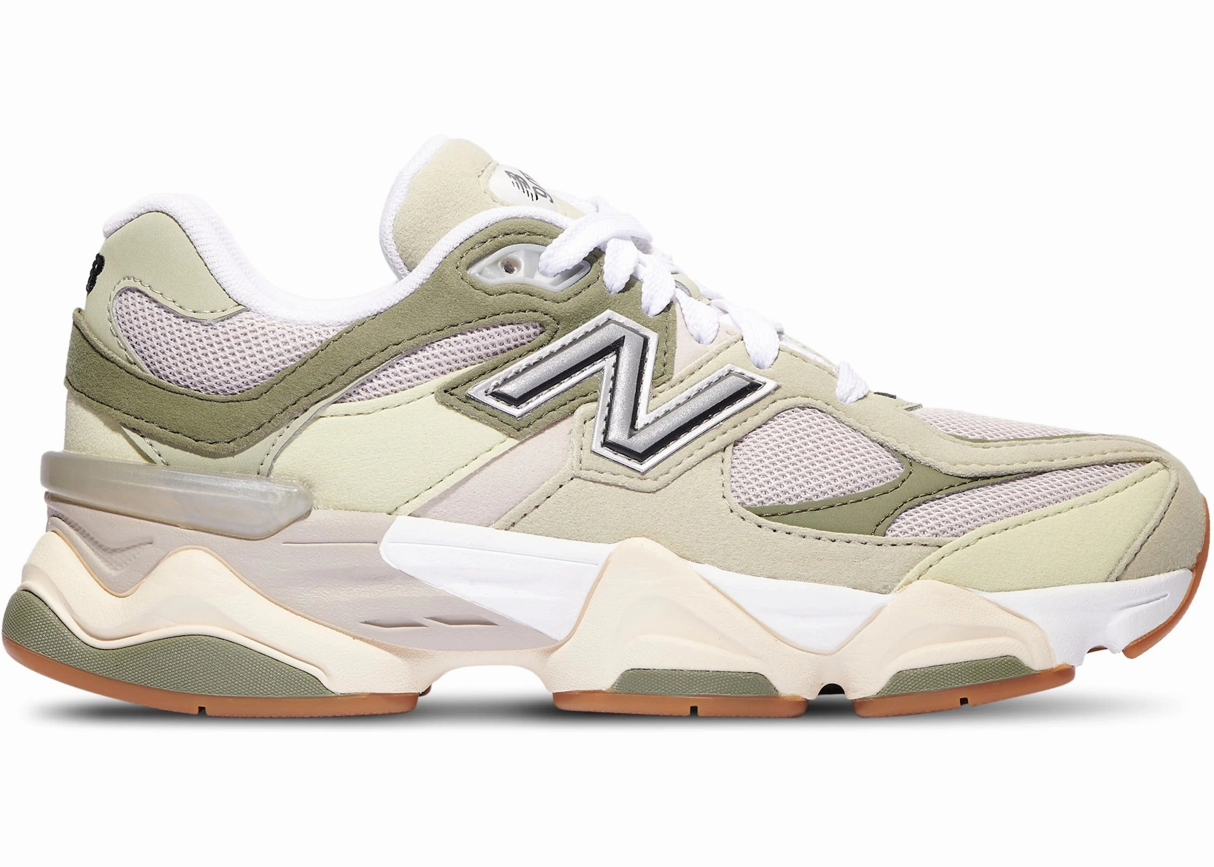 Cool Surface Recycled Rubber New Balance 9060 Green Gum