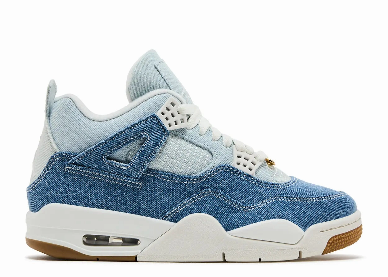 anti - slip outsole Wmns Air Jordan 4 Retro TEX "Worn Blue Denim" (Myrtle Beach Location)