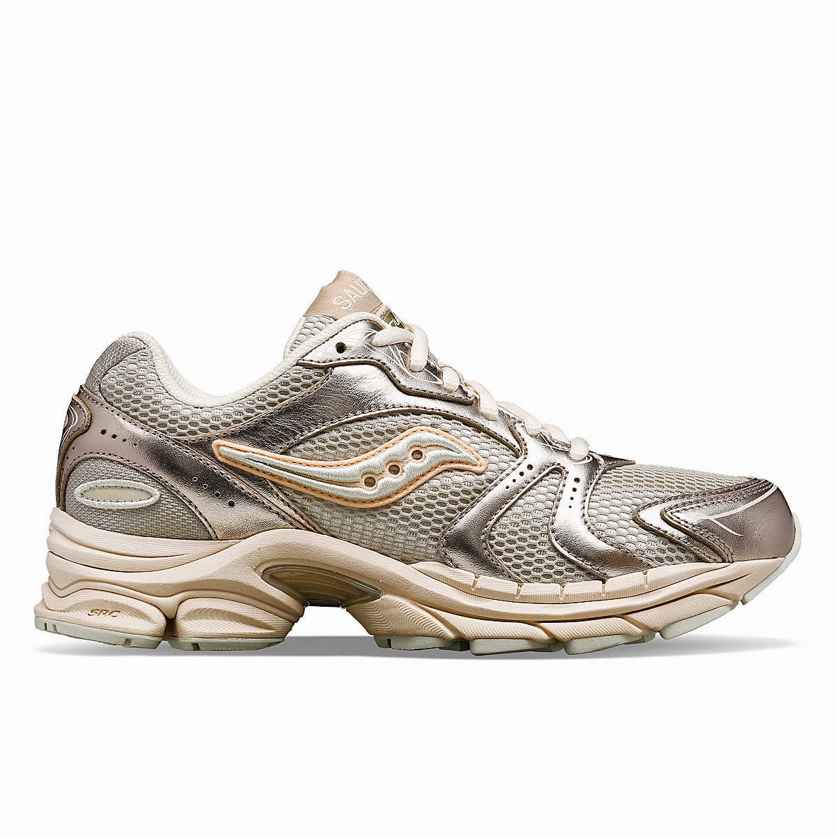 Women's Saucony ProGrid Triumph 4 PRM 'Champagne' Easy   To   Clean