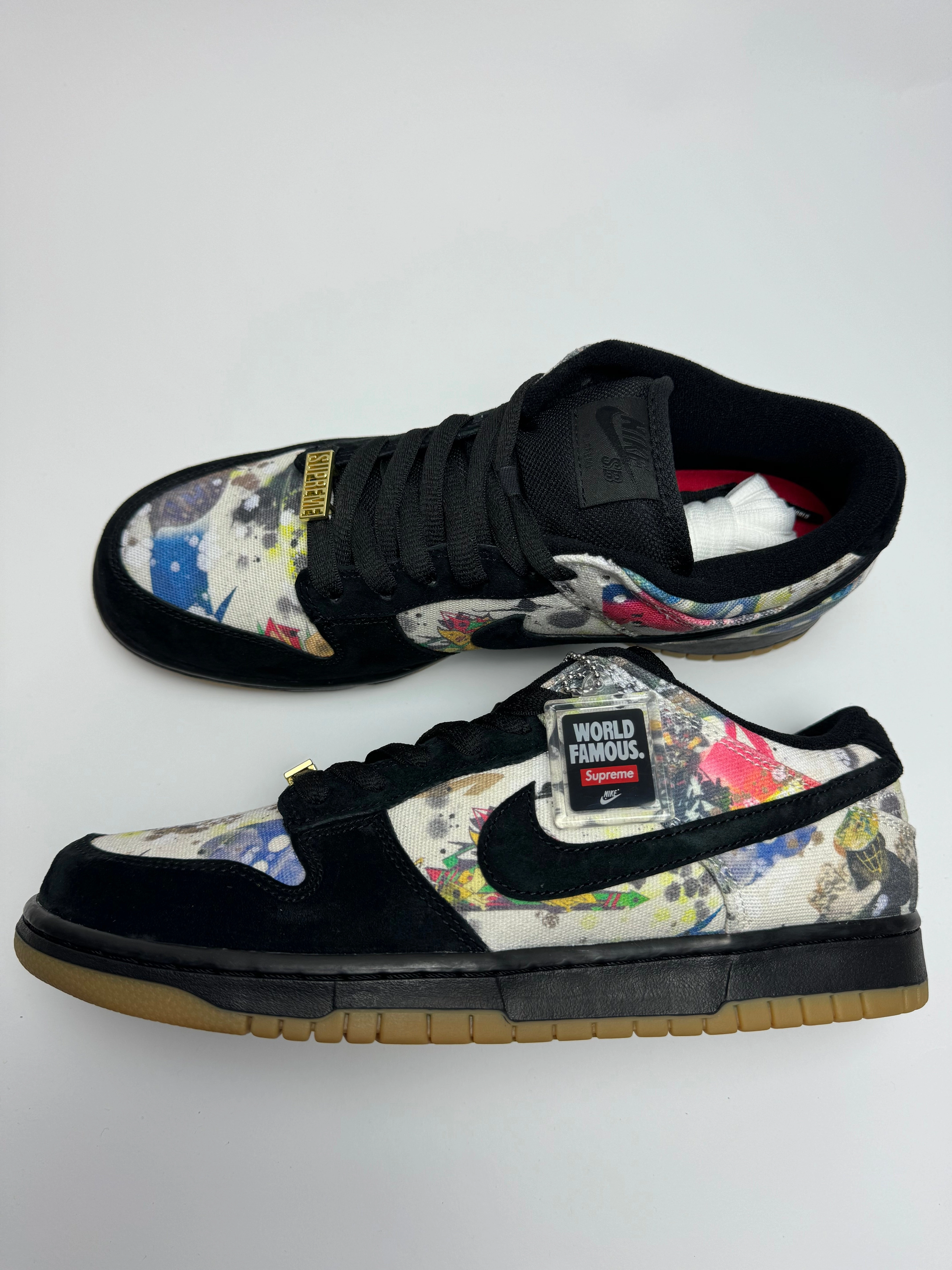 running shoes with gel cushioning Sprint Nike SB Dunk Low "Rammelzee"